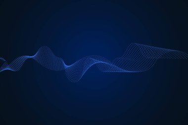 Sanat tasarımı ışık saçıyor. Lazer alanı. Karanlık arka planda ışıldayan lazer ışınları kesişiyor..