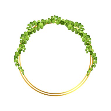 Abstract invitation design with leaves, tvigs and geometric frame.Golden frame with green branch.Herbal minimalistic vector frame.Greenery wedding square invitation.