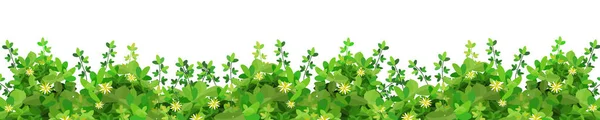 Украшения Парка Сада Зеленого Забора Декоративное Зеленое Растение Виде Каштана — стоковый вектор