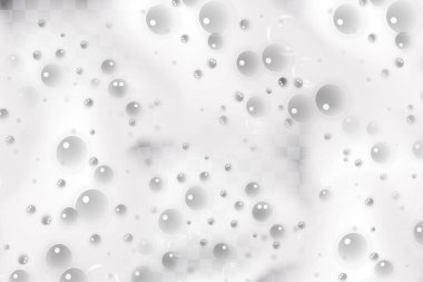 Stream of soap solution.Realistic white cold beer foam with bubbles, flowing down a glass goblet.Background for design oktoberfest flyers, restaurants, bar.