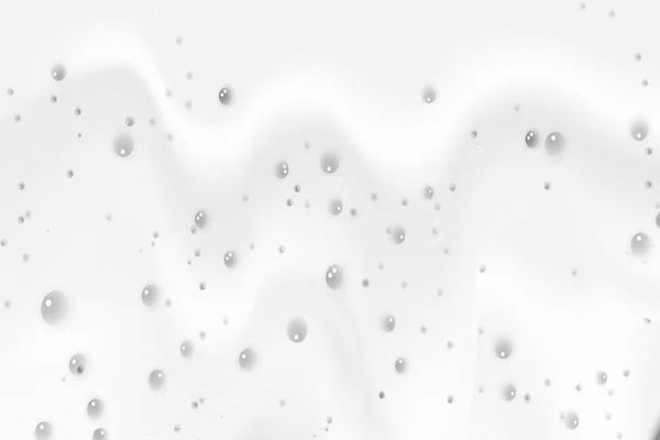 Stream Soap Solution Realistic White Cold Beer Foam Bubbles Flowing — Image vectorielle