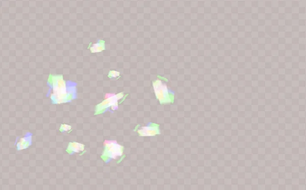 黒い背景に虹のハイライト 水とガラスからのグレアや反射 ソーシャルメディアの背景 製品プレゼンテーション 写真撮影のための光沢のある粒子 — ストックベクタ