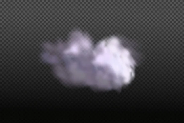 Nudez Vetorial Branca Nevoeiro Fumaça Fundo Escuro Quadriculado Céu Nublado —  Vetores de Stock