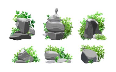 Kıyı çakıl taşları, çakıl taşları, çakıl taşları, mineraller ve jeolojik oluşumlar. Çeşitli şekil ve bitkilerden taşlar koleksiyonu. Kaya parçaları, kaya parçaları ve yapı malzemeleri..