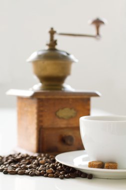 kahve şeker ve taşlama tezgahı