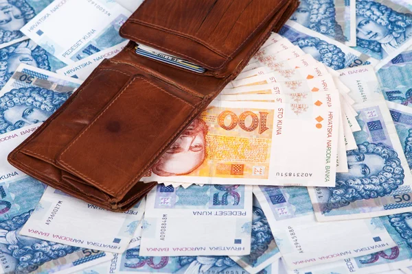 Kroatisches Geld, Kuna — Stockfoto