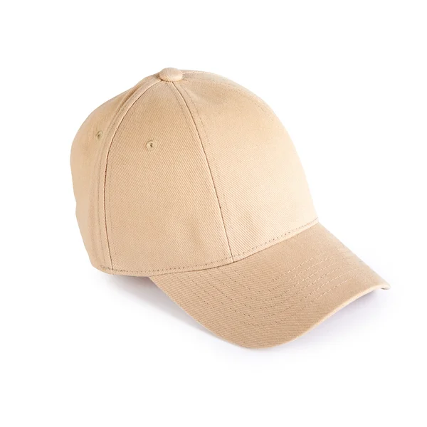 Beige baseball cap — Stock Photo, Image