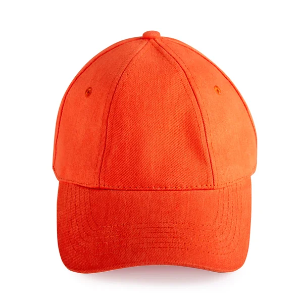 오렌지 야구 모자 — 스톡 사진