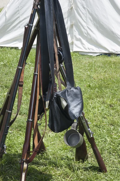 Civil War Weapons — Stock Photo, Image