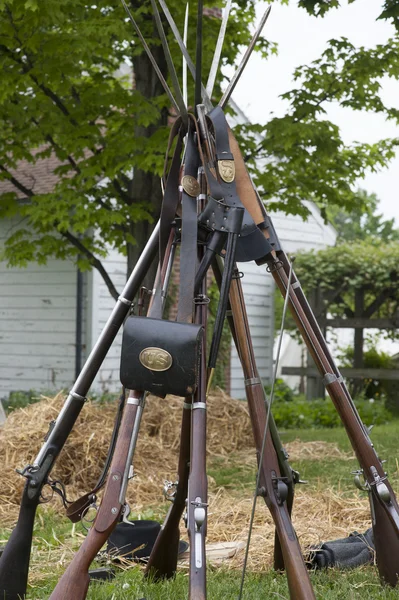 Civil War Re-enactment — Stock Photo, Image