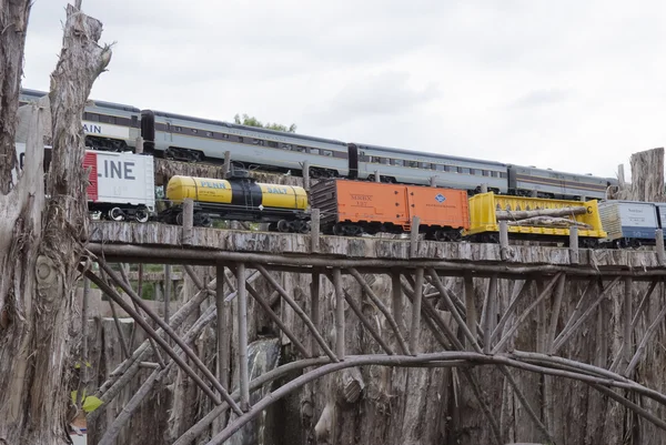 Modelleisenbahn — Stockfoto