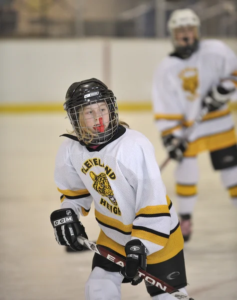 Peewee Hockey — Foto Stock