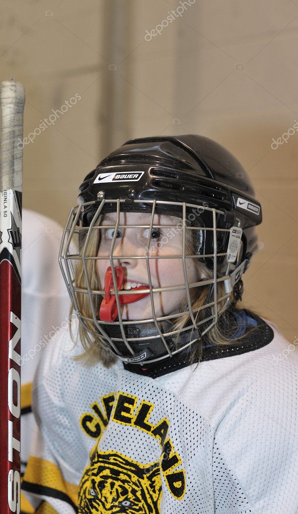 Peewee Ice Hockey — Stock Photo © RussellG 19601269