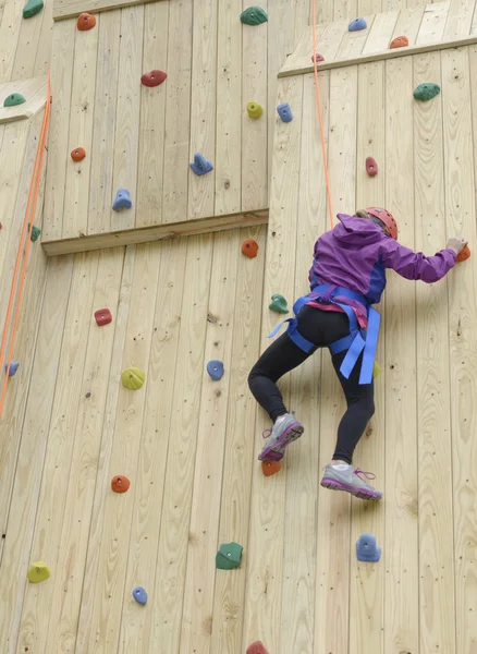 Parete di arrampicata — Foto Stock