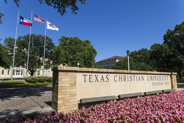 Texas christian Üniversitesi — Stok fotoğraf