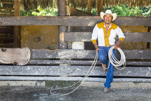 Мексиканский ковбой — стоковое фото
