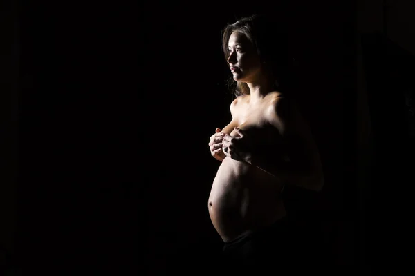 Pregnant Female — Stock Photo, Image