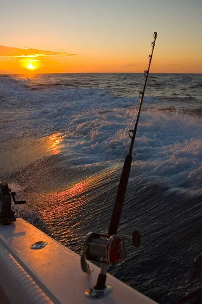 Pesca Frente Costa Mexicana Durante Sus Vacaciones —  Fotos de Stock