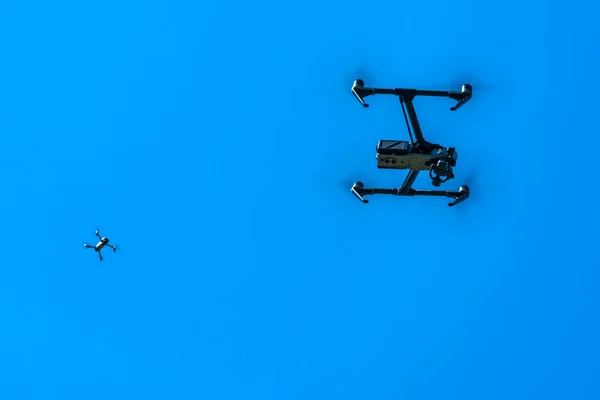 Egy Videofelvételen Használt Hivatásos Drón Látványa — Stock Fotó