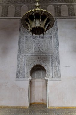 Fes, Fas 'ta Arap tarzı kapı ve pencereler