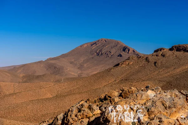 Традиційне Село Оазі Долини Зіз Поблизу Еррачідії Марокко Африка — стокове фото