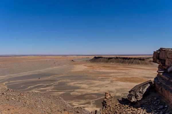 Gara Medouar Também Conhecida Como Jebel Mudawwar Gara Mdouar Mdoura — Fotografia de Stock