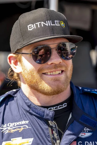 Conor Daly Usa Kvalificerar Sig För Firestone Grand Prix Petersburg — Stockfoto