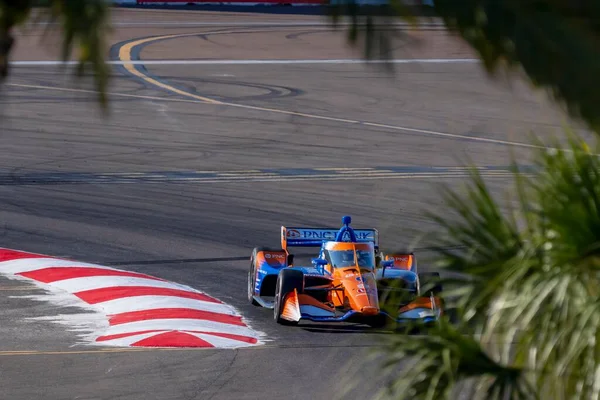 Scott Dixon Auckland Nueva Zelanda Practica Para Gran Premio Firestone — Foto de Stock