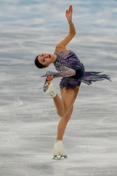 Young You Kor Εκτελεί Στο Women Figure Skating Single Skating — Φωτογραφία Αρχείου