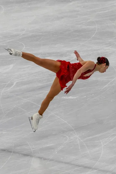 Filippo Ambrosini Rebecca Ghilardi Ita Treden Pair Figure Skating Short — Stockfoto