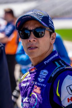 Tokyo, Japonya 'dan TAKUMA SATO (51) Ft. Worth, Texas, ABD' deki Texas Motor Yarış Pisti 'nde XPEL 375 yarışına katılmaya hak kazandı..