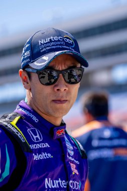 Tokyo, Japonya 'dan TAKUMA SATO (51) Ft. Worth, Texas, ABD' deki Texas Motor Yarış Pisti 'nde XPEL 375 yarışına katılmaya hak kazandı..