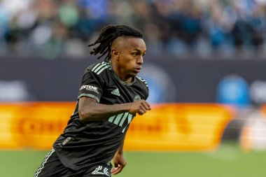 Charlotte FC Forward YORDI REYNA Chiclayo, Peru FC Cincinnati 'ye karşı Charlotte, Kuzey Carolina' daki Bank of America Stadyumu 'nda oynuyor. Charlotte FC düzenlemelerde konuk FC Cincinnati 'yi 2-0 yendi..