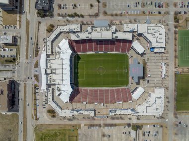 Toyota Stadyumu, ABD 'nin Frisco şehrinde oynanan Portland Timbers - Dallas FC maçına ev sahipliği yapmaktadır..