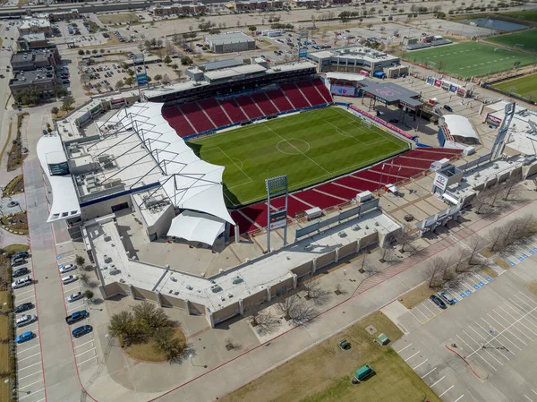 Toyota Stadium Acoge Partido Fútbol Portland Timbers Dallas Frisco Texas —  Fotos de Stock