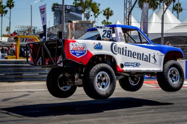 Long Beach sokakları, Long Beach, Kaliforniya, ABD 'deki NTT INDYCAR SERIES Acura Grand Prix' ine ev sahipliği yapmaktadır..