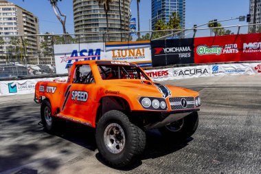 Long Beach sokakları, Long Beach, Kaliforniya, ABD 'deki NTT INDYCAR SERIES Acura Grand Prix' ine ev sahipliği yapmaktadır..