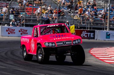 Long Beach sokakları, Long Beach, Kaliforniya, ABD 'deki NTT INDYCAR SERIES Acura Grand Prix' ine ev sahipliği yapmaktadır..