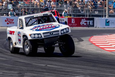 Long Beach sokakları, Long Beach, Kaliforniya, ABD 'deki NTT INDYCAR SERIES Acura Grand Prix' ine ev sahipliği yapmaktadır..