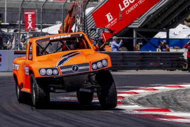 Long Beach sokakları, Long Beach, Kaliforniya, ABD 'deki NTT INDYCAR SERIES Acura Grand Prix' ine ev sahipliği yapmaktadır..