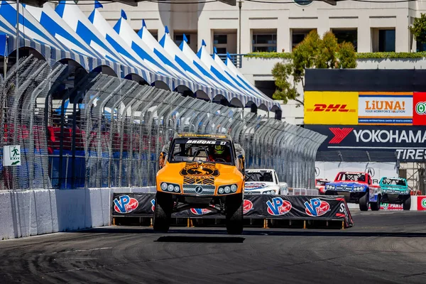 Long Beach sokakları, Long Beach, Kaliforniya, ABD 'deki NTT INDYCAR SERIES Acura Grand Prix' ine ev sahipliği yapmaktadır..