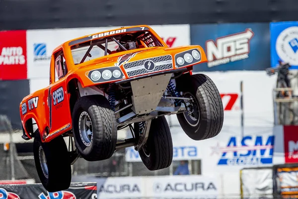 Long Beach sokakları, Long Beach, Kaliforniya, ABD 'deki NTT INDYCAR SERIES Acura Grand Prix' ine ev sahipliği yapmaktadır..