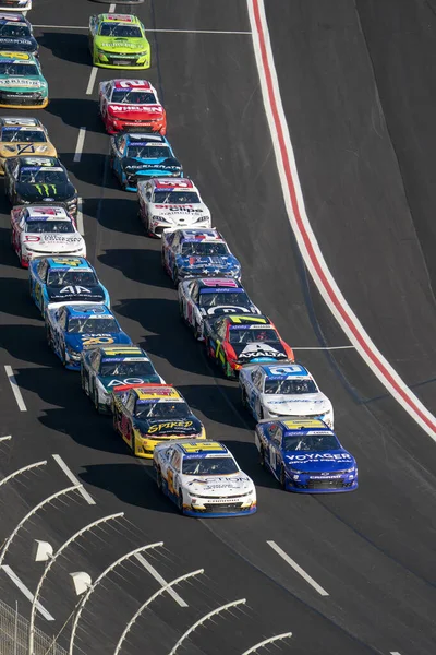 Allmendinger Corre Por Posición Para Nalley Cars 250 Atlanta Motor —  Fotos de Stock