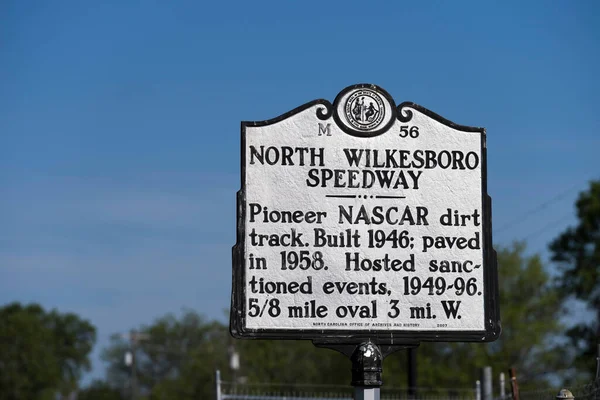 April 2022 North Wilkesboro North Carolina Usa North Wilkesboro Speedway — стоковое фото