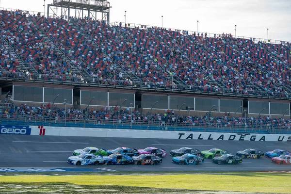 Austin Hill Tävlar Position För Pro 300 Vid Talladega Superspeedway — Stockfoto