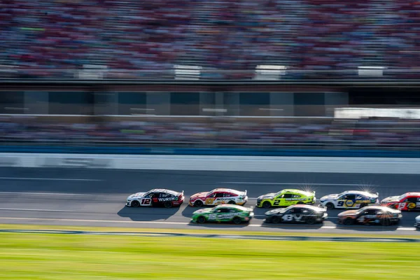 Ryan Blaney Lincoln Deki Talladega Superspeedway Geico 500 Için Yarışıyor — Stok fotoğraf