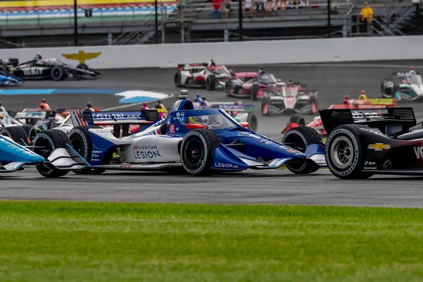 Alex Palou Barcelona Spain Races Turns Gmr Grand Prix Indianapolis — Foto de Stock