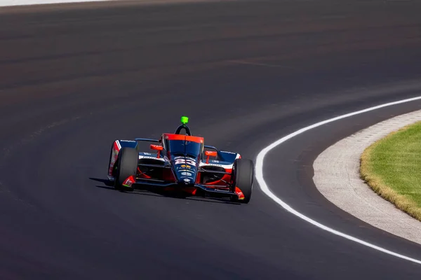 Santino Ferrucci United States Practices Indianapolis 500 Indianapolis Motor Speedway — Foto Stock