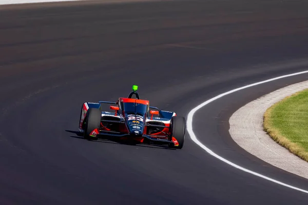 Santino Ferrucci United States Practices Indianapolis 500 Indianapolis Motor Speedway — Foto de Stock