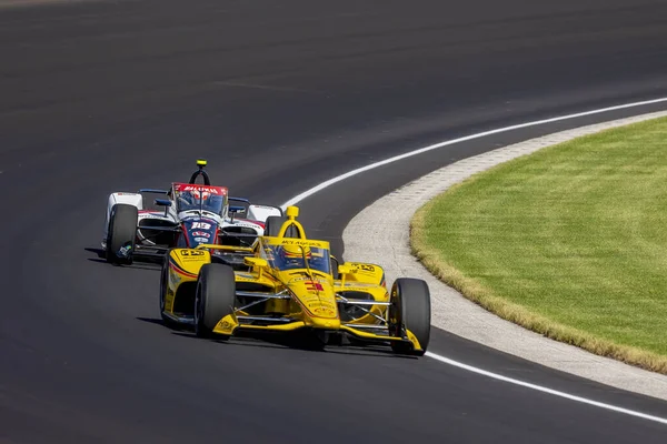 Scott Mclaughlin Christchurch New Zealand Practices Indianapolis 500 Indianapolis Motor — Foto de Stock